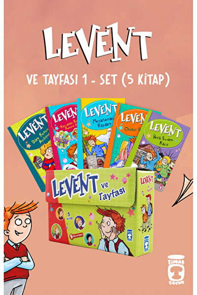 Timaş Çocuk Levent Ve Tayfası (5 Kitap Takım) // Mustafa Orakçı //