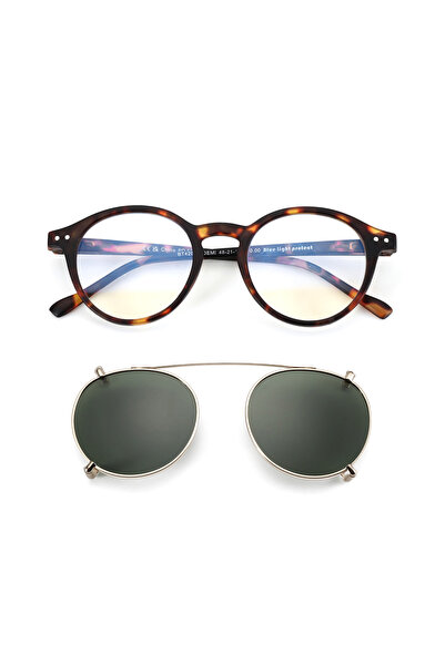 Choice27 ZENOTTIC 03 DEMI-GD CLIP ZENOTTIC Steampunk Style Glasses (Anti Blue...