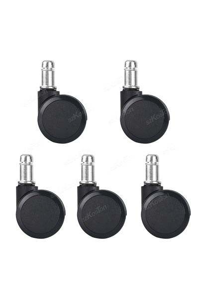 Choice 5pcs-Black 5 Pcs 2inch Universal Mute Office Chair Wheel Caster Heavy ...