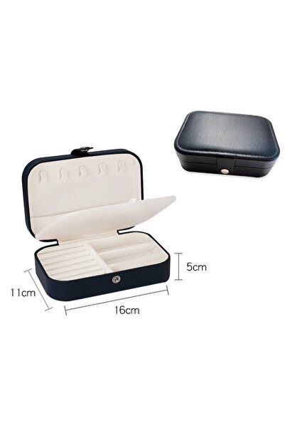 Choice black 2024 Portable Jewelry Box Jewelry Organizer Display Travel Jewel...