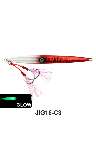 Choice 300 غرام J16-0 برتقالي TEASER J16 40-500 غرام طعم معدني غاطس Jigbiat ل...