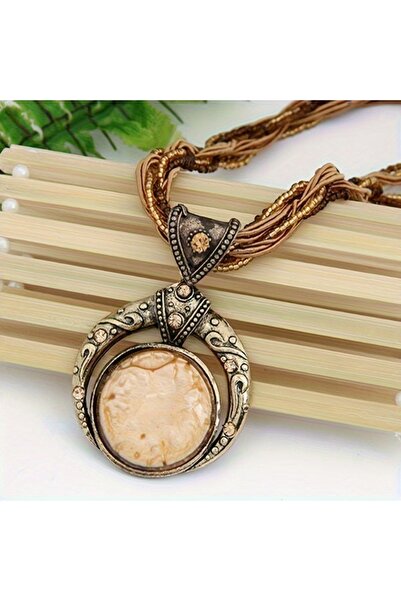 Choice YB4062-5 New Retro Bohemian Ethnic Style Necklace Fashionable Men's an...