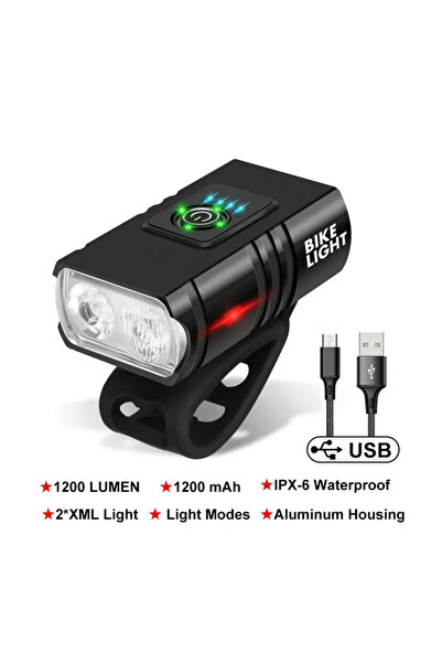 Choice 1000-3000 Mah 1000-1500 Lumen 1200MAH Waterproof LED Bicycle Headlight...