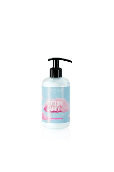 Quickgel Cotton Candy Ενυδατική κρέμα χεριών και σώματος 300ml