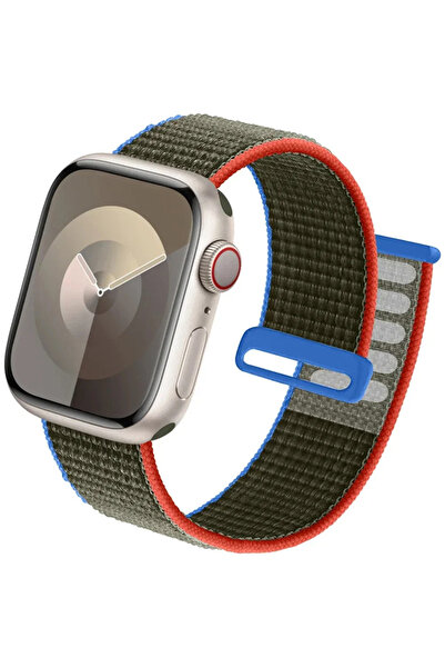 Choice23 38mm-40mm-41mm 3C Olive 75 Nylon loop Strap For Watch Bands 49mm Ult...