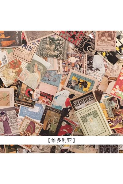 Choice5 9 100 Pcs/Box Purple Series Stickers Aesthetic Stickers Decorative Ab...