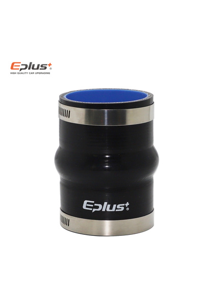 Choice5 ID 57MM black EPLUS Silicone Hose Hump Straight Connector Reducer Pip...
