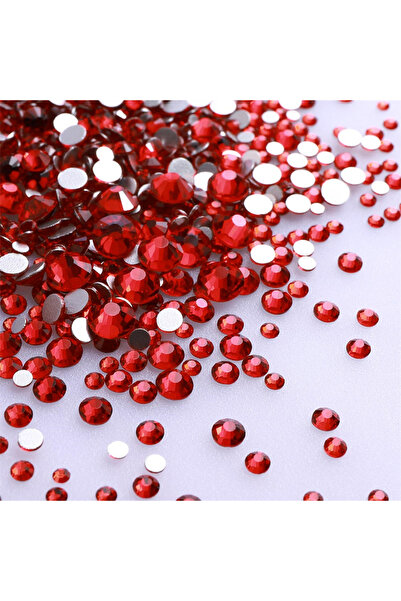 Choice Siam 1440Pcs Mix Size Glass Flatback Rhinestone Glitter Crystal AB Rou...