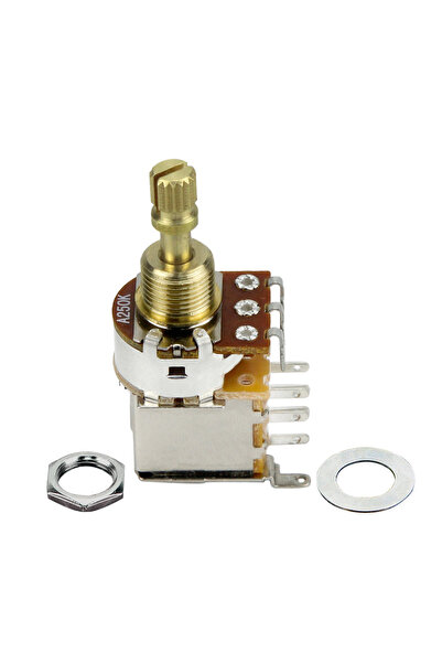 Choice A250K FLEOR 1pc Short Shaft Push Push Potentiometer Electric Guitar Po...