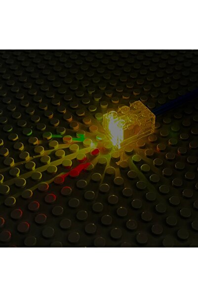 Choice8 1PCS Heptachrome 2025 New 1/2/5pcs MOC Colors 3x2 Dot LED Light with ...