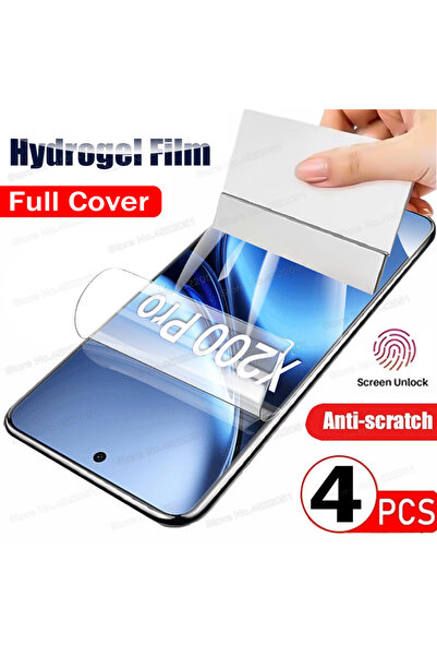 Choice Hydrogel Film 4 Pieces For VIVO X200 Pro 4PCS Hydrogel Film For X200 F...
