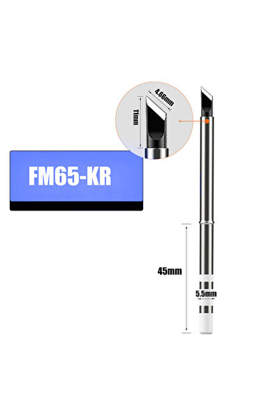 Choice6 FM65-KR T65 FM65 Soldering Iron Tip for T65 HS01 GD300 T85 Replacemen...