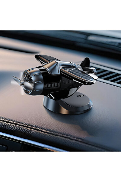 choice2 Black - Cologne Motor Solar Airplane Ornaments 360° Rotary Creative C...