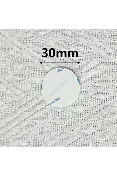 Choice21 1.5mm White 30mm 50Pcs Strong Double-sided Tape Without Trace Thicke...