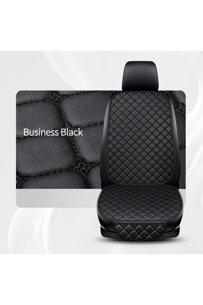 Choice Style 2 Black New Pu Leather Car Seat Cover Seat Back Cushion Minimali...