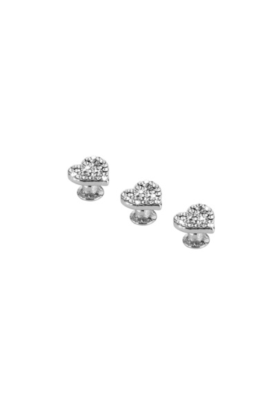 Choice 3pcs Silvery 3Pcs Bling Metal Decorative Nails Studs for Watch Band Si...