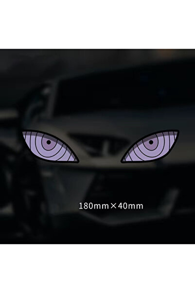 Choice4 D Creative Reflective Car Stickers Eye Reflective Sticker Motorcycle ...