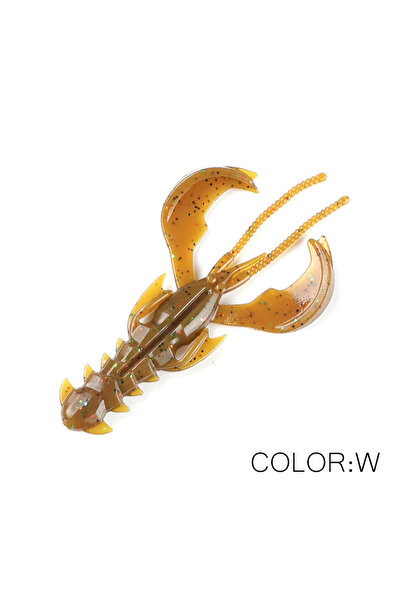 Choice 40mm 20pcs 0.9g W Supercontinent CRAZY 65mm/40mm Lobster Soft Lure Fis...