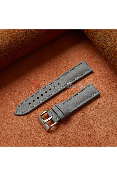 Choice17 22mm Grey Genuine Sailcloth Watch Band Premium Sailcloth Strap 18mm ...