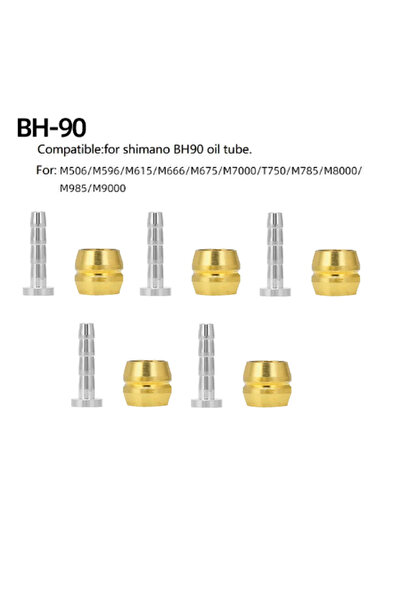 Choice 5 أزواج من إبر زيت الفرامل للدراجات الجبلية طراز BH90 لـ SHIMANO DEORE...