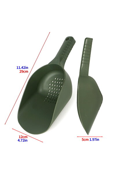 Choice hirisi M Hiris 1pcs Baiting Throwing Spoon Bait Scoop Carp Fishing Too...