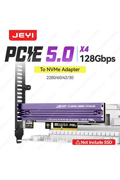 Choice5 JEYI PCIE x4 5.0 JEYI M.2 NVME to PCIe 5.0 4.0 Adapter With Aluminum ...