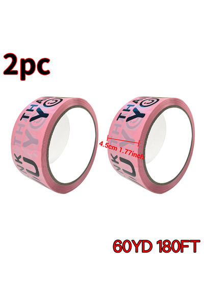 Choice4 45mm 60M 45mmx60MX2PC Colorful Smiley Face Thanks Printing Decorative...