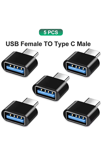 Choice 5x USB TO type-c Micro USB OTG Cable Adapter for Redmi Note 5 Micro US...