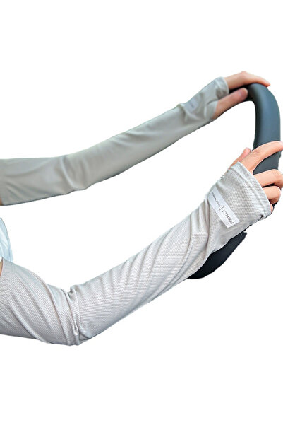 Choice7 3pcs light gray 1 Pair Sun Protection Arm Covers Unisex Elbow Cover O...