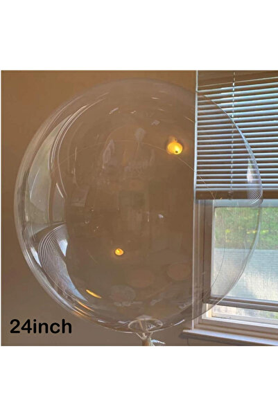 Choice 5PCS 24 inch 5/10Pcs 8-24inch Transparent Bobo Bubble Balloons Clear B...