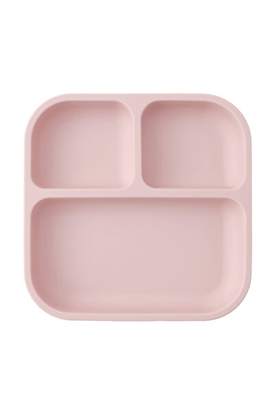 Choice8 11-dasty lilac Color Kids 1PCS BPA Free Silicone Divided Square Plate...