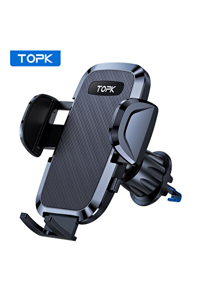 Choice Black TOPK D36-G Universal Car Phone Holder with Hook Clip Air Vent Ca...