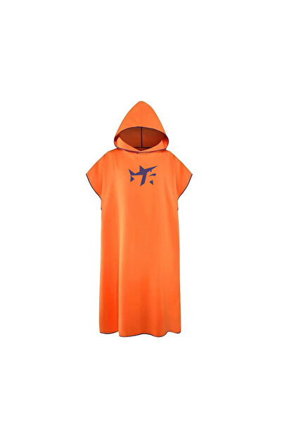 Choice Orange Updated Quick-drying Changing Robe Quick Dry Bathrobe Hooded Ab...
