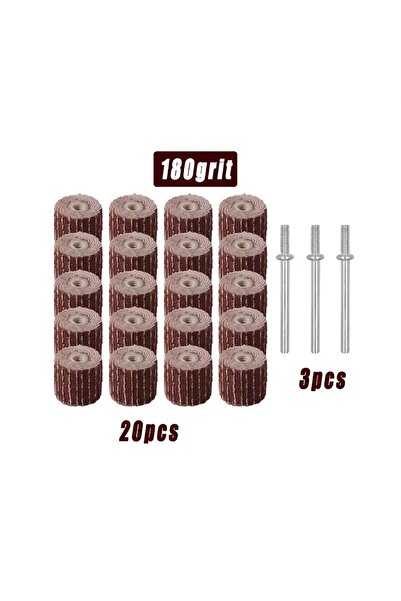 Choice 180Grit 23 Premium Sanding and Polishing with Spindles for Dremel Acce...