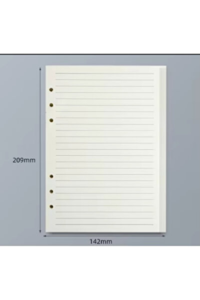 Choice A5 line0A 45 Sheets A5 A6 A7 Loose Leaf Notebook Refill Spiral Binder ...