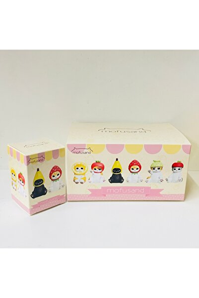 Choice3 Random 1 pcs Fruit Cat Mofusand Shark Cat Blind Box Series Toy Creati...