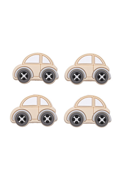 Choice4 Style5 8Pcs DIY Silicone Bead Colorful Car Focus Bead Baby Nursing Te...