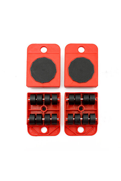 Choice wheel-4Pcs Furniture Mover Tool Heavy Stuffs Moving Roller with Bar Fu...
