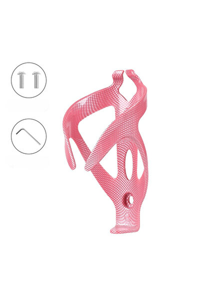 choice2 Type A Bicycle Water Bottle Holder ABS One-piece Carbon Pattern Road ...