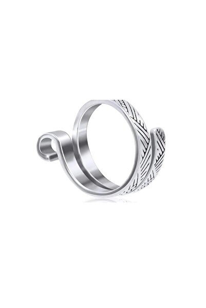 Choice Silver Knitting Crochet Loop Adjustable Open Ring Webbing Crochet Wool...