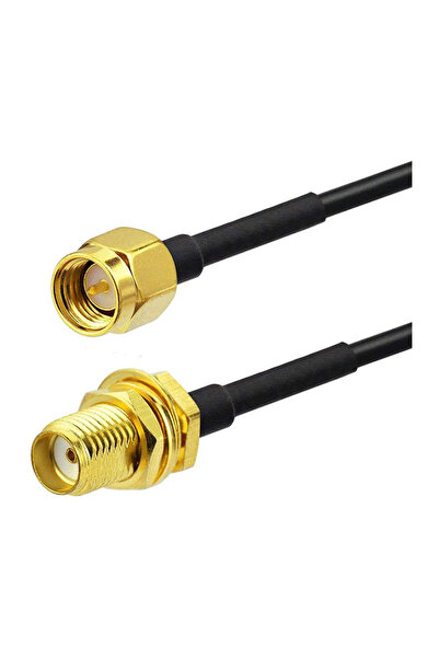Choice 10m SMA-J RP-SMA SMA Connector Male to Female Extension Cable Copper F...
