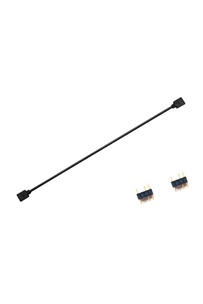 Choice21 5V 3Pin 1pc 1 to 1 Extension AURA Cable Adapter 30cm 5V 3Pin/12V 4Pi...