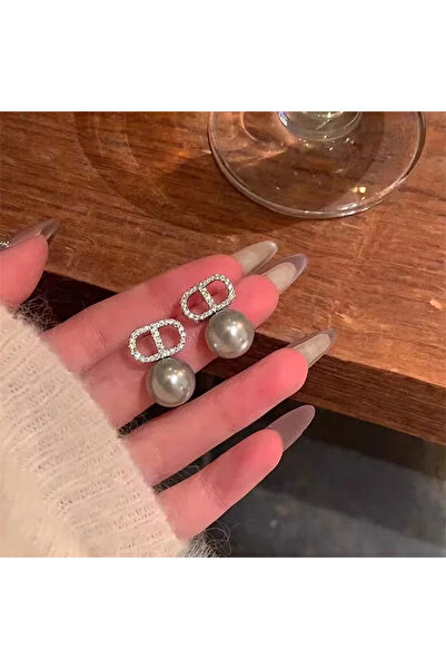 Choice C Fashion Classic Pearl Earrings for Women Senior Temperament Girls Re...