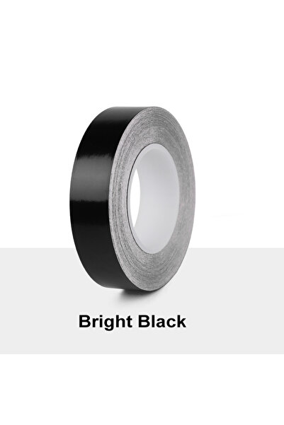 Choice 2.0cm Width Bright Black Car Window Trim Vinyl Film Door Waistline DIY...
