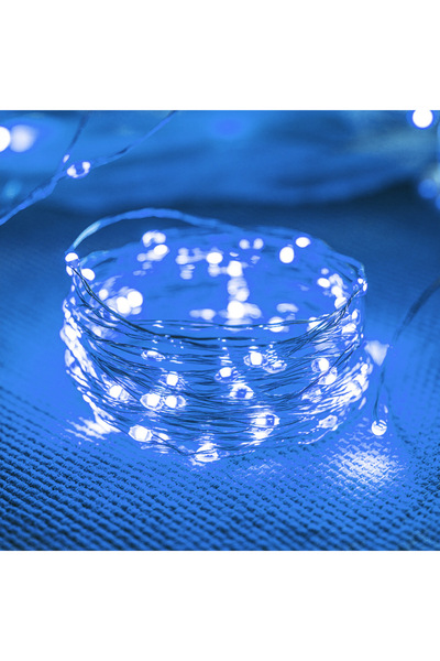 Choice Battery 5M 50Leds Blue LED String Light 1/2/3/5/10M Waterproof String ...