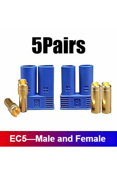 Choice1 5 Pairs EC5 5 Pairs EC3/EC5/EC8 Gold-Plated Banana Plug Connectors (M...