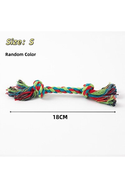 Choice10 Random Color S Mini Dog Toys Interactive Cotton Rope Chew Ball Tooth...