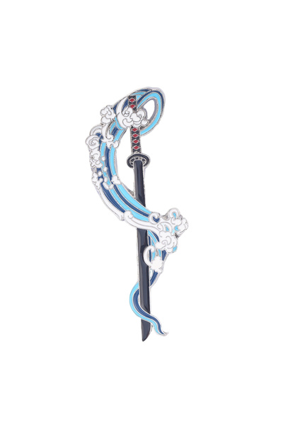 Choice11 012 Anime Ghost Kill Team Sword Enamel Brooch Cute Metal Clothing Pi...