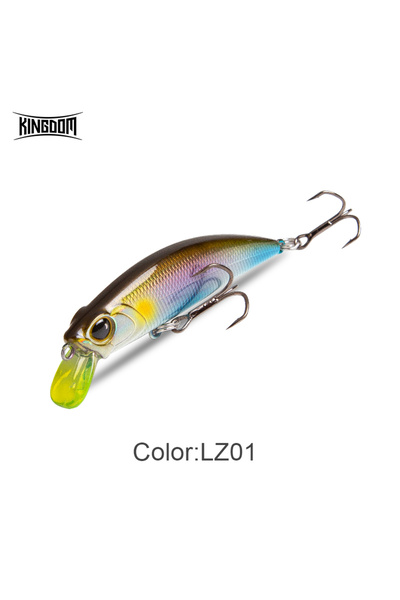 Kingdom 60mm 7g SILENT 0502-LZ01 Vibrate Sinking Minnow Lures 45mm 3.6g 60mm ...