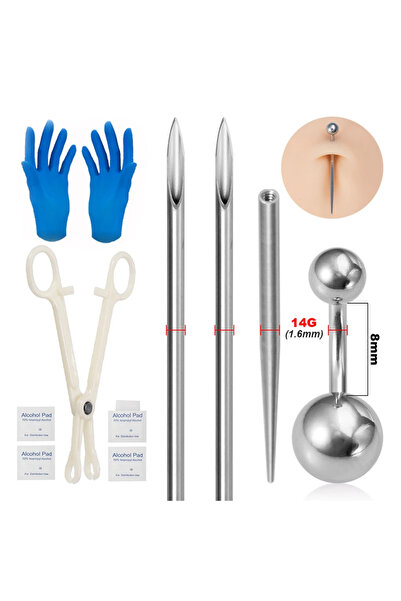 Choice Geometric body Plug & Tunnel Jewelry A Body Piercing Kit Surgical Stee...